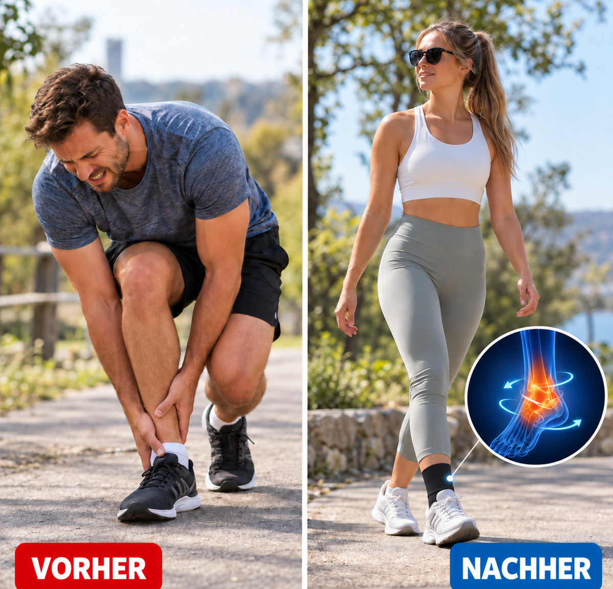 BioAktiv Fußbandage